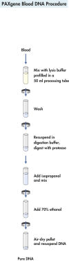 PAXgene Blood DNA procedure.