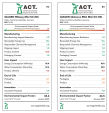 RNA Mini Kit (50) ACT environmental impact factor label EU.